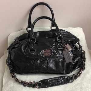 Genuine Coach -Patent leather bag.